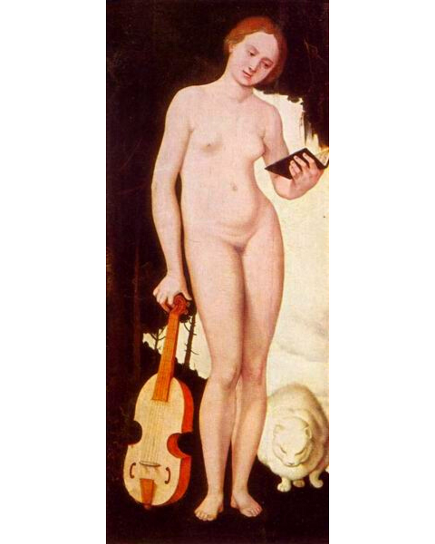 Woman with Cat (Allegory of Musik)