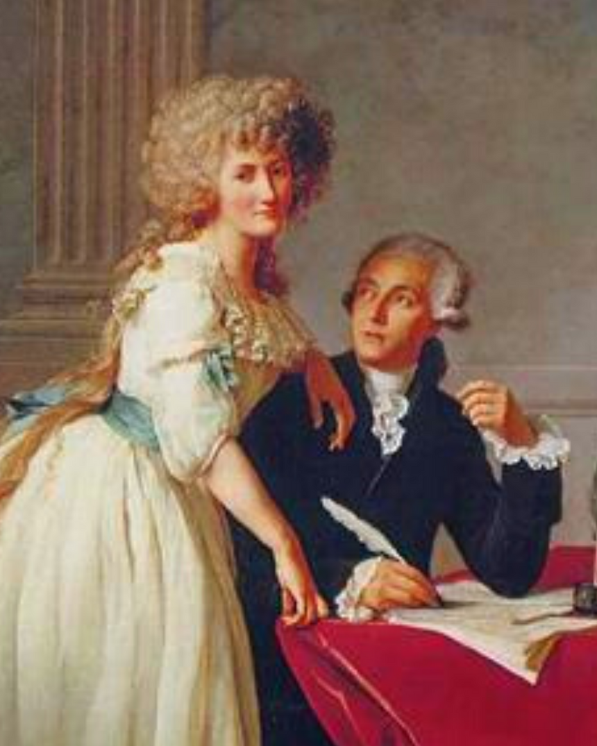 Portrait of Antoine-Laurent and Marie-Anne Lavoisier