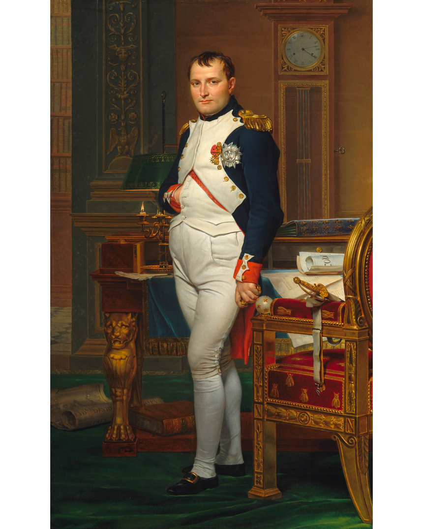 The Emperor Napoleon in His Study at the Tuileries