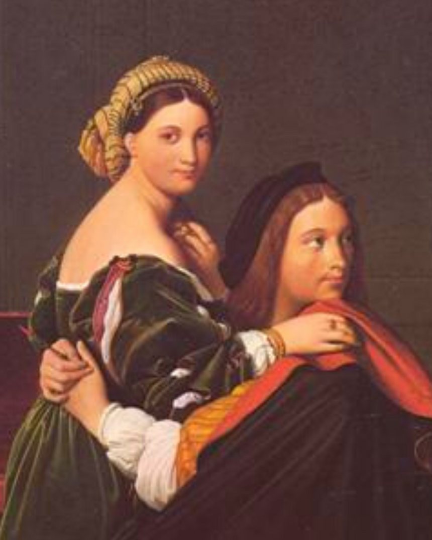 Raphael and the Fornarina