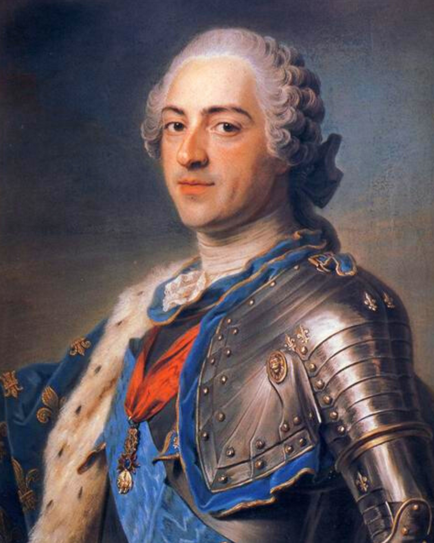 Portrait of King Louis XV