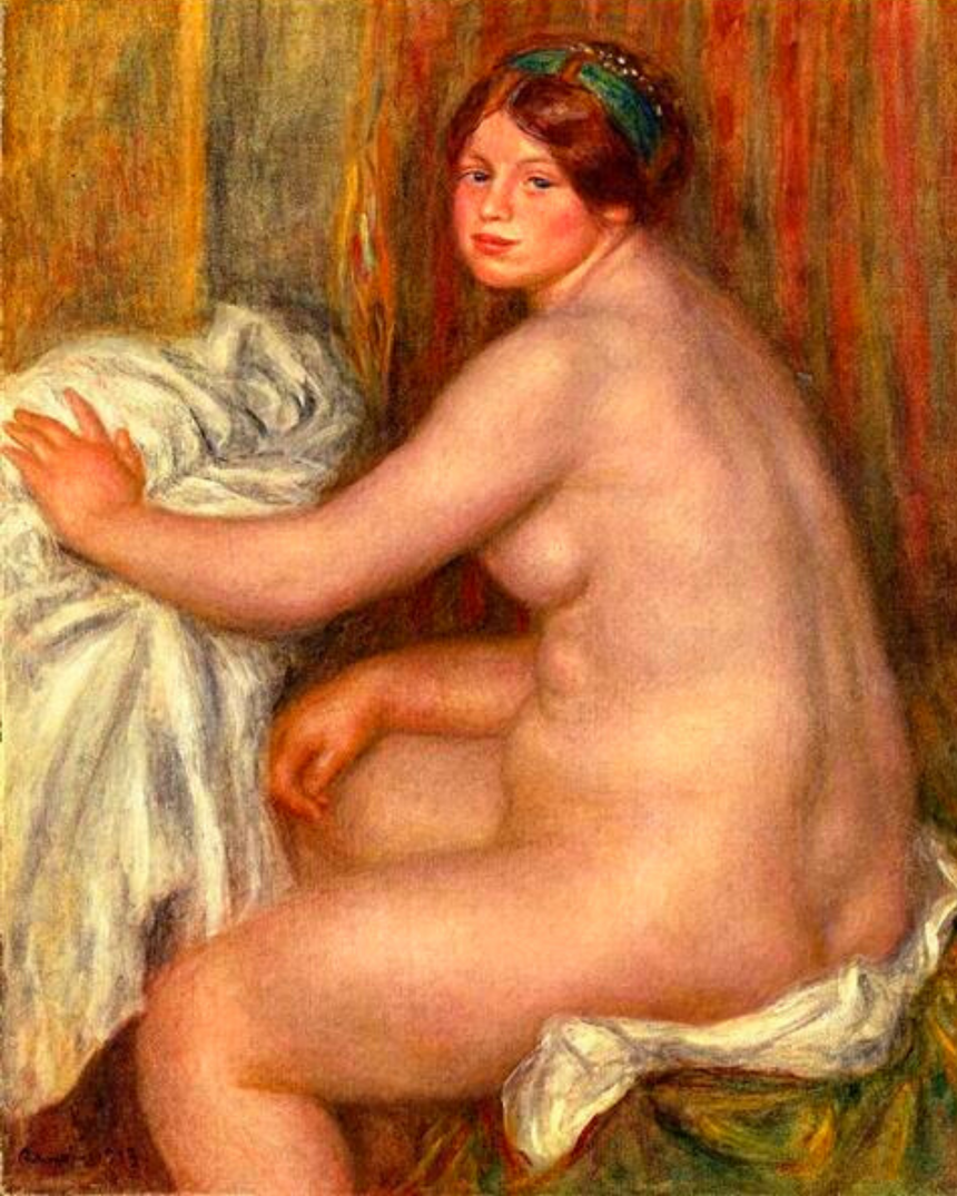 Seated Bather